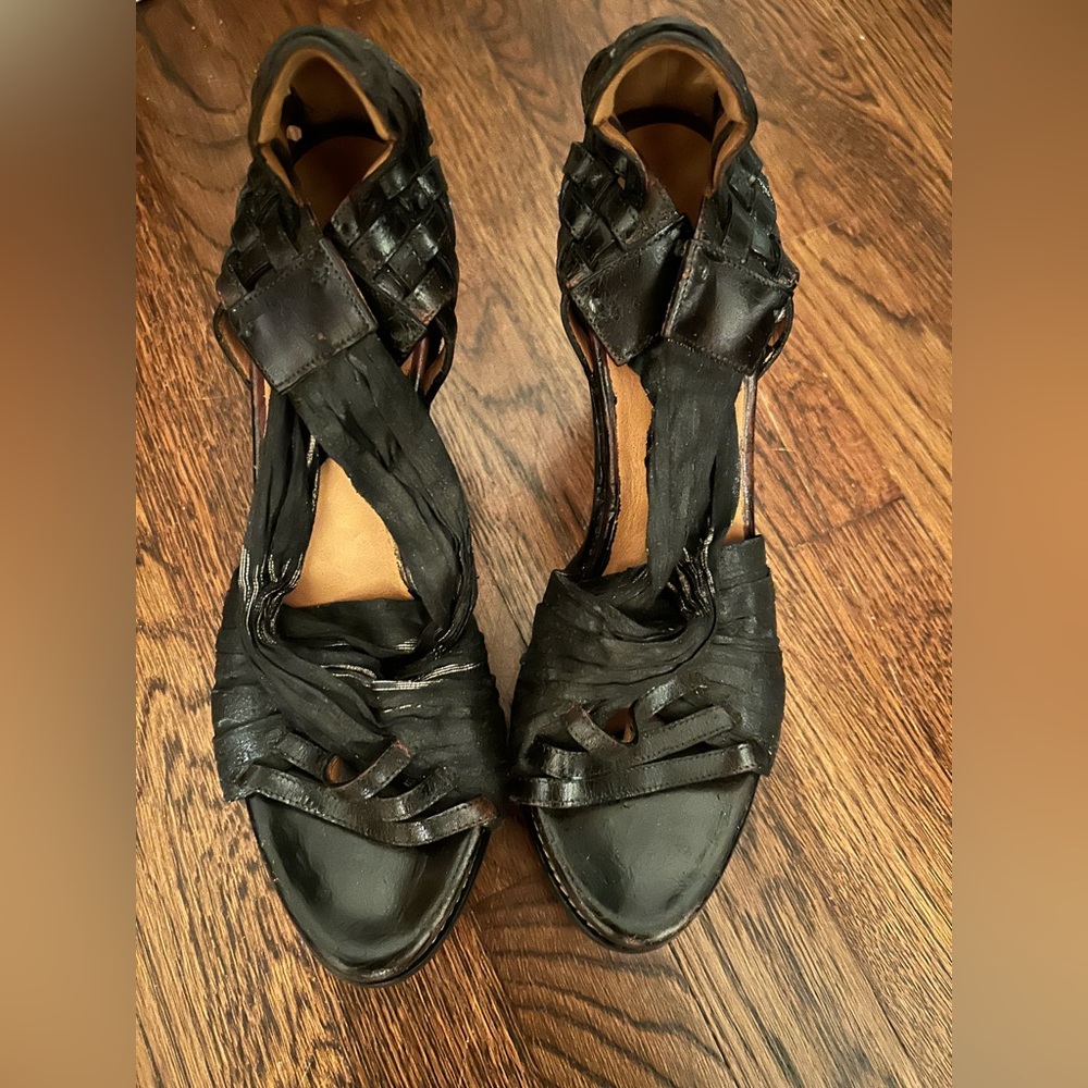 Rag & Bone Black Heel Sandals - Runway Samples Spring2011
